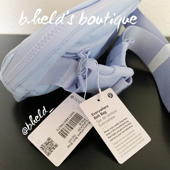 lululemon Everywhere Belt Bag in Pastel Blue One Size (1L) Brand New NWT - Picture 3 of 14